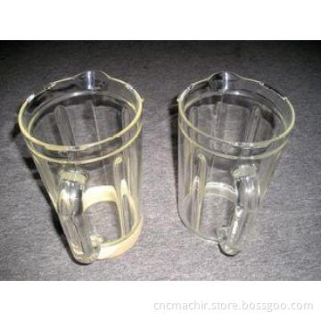 Transparent PC Material Cup CNC Rapid Prototype Precision P